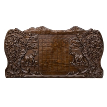 Нарды резные &quot;Слоны в Африке&quot;, Ustyan