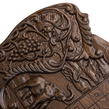 Нарды резные &quot;Слоны в Африке&quot;, Ustyan