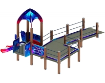 Горка Забота Космопорт (космос) ДОВ 20.14.03-01 Н 750