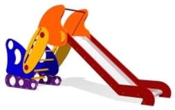 Детская горка Экскаватор CКИ 082 для игровой площадки