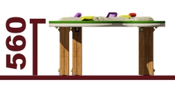 Песочный столик Олимпийский 02016 для детской площадки, фото 3