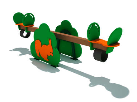 Качели балансир Белочка для детской площадки, фото 2