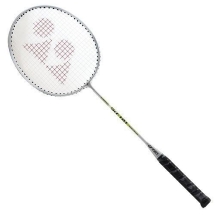 СЦ*Ракетка бадм. Yonex GR-101R, для начинающ.,стал. обод и стерж с тройник, со струнами, серебр