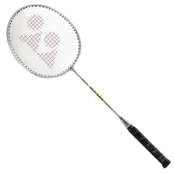 СЦ*Ракетка бадм. Yonex GR-101R, для начинающ.,стал. обод и стерж с тройник, со струнами, серебр