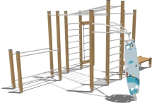 Детский спортивный комплекс Циркон СРО104.00.1 для улицы