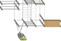 Детский спортивный комплекс Циркон СРО104.00.1 для улицы