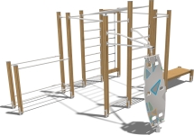 Детский спортивный комплекс Циркон СРО104.00.1 для улицы