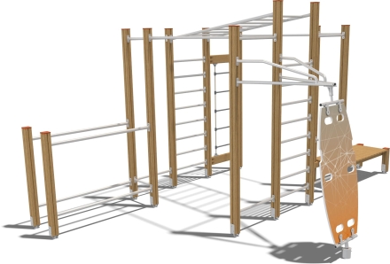 Детский спортивный комплекс Циркон СРО104.00.1 для улицы, фото 4