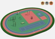 Спортивная площадка ВФСК-1 Спортивная площадка ВФСК-1