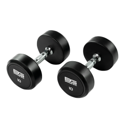 BRONZE GYM BG-PA-DB-R100 Гантель обрезиненная 10 кг