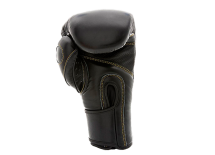 (UFC Премиальные тренировочные перчатки на липучке чёрные - 16 Oz) (UFC Премиальные тренировочные перчатки на липучке чёрные - 16 Oz)