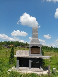 Печь № 10А — Барбекю меандр с рабочим столом (или мойкой), фото 3