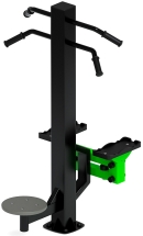 Степ+Твистер (зеленый) - Уличный тренажер - СТ 019-12