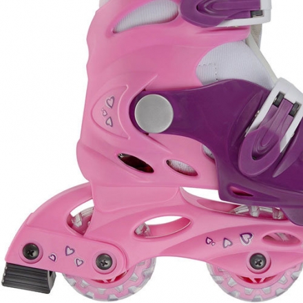 PW-120P Набор: коньки ролик, защита, шлем р. 31-34, фото 5