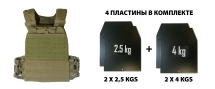Жилет утяжелительный SWAT 14 кг