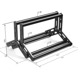 Паралетсы «Звезды» черный, фото 3 Паралетсы «Звезды» черный, фото 3