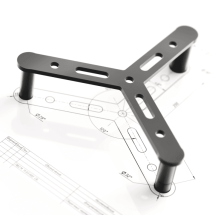 Паралетсы «Звезды» черный