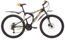 Велосипед Black One Totem Black/Yellow 18&quot;