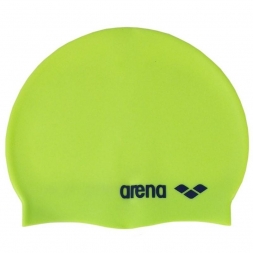 Шапочка для плавания &quot;ARENA Classic Silicone Jr&quot;, детская, лайм, силикон