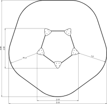 Песочница ДС006 для детской игровой площадки