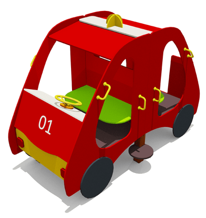 Игровой макет Пожарная машина ВСТ 2625/1 для детской площадки, фото 1