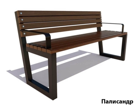 Парковая скамейка Ставрополь, Лиственница 0,6 м, фото 1