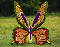 Топиари бабочка Королева III Без земного шара - газон Eco, фото 1