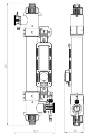 Ультрафиолетовая установка Elecro Steriliser UV-C HRP-55-EU, фото 2
