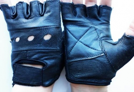 Перчатки ОМОН кожа р.M, фото 1