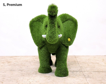 Топиари слоненок Африканский М - газон Deluxe, фото 8