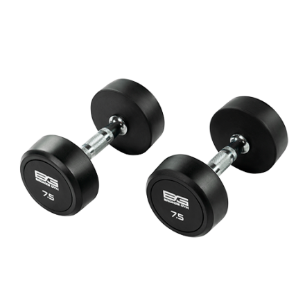 BRONZE GYM BG-PA-DB-R075 Гантель обрезиненная 7,5 кг, фото 1