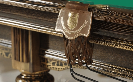 Бильярдный стол - Ливерпуль-Кракле 11 Футов, Русская пирамида, Super Stone 40 мм, фото 5