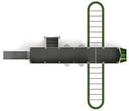 Аэроплан - ДИК 1.03.4.01-02.C (Хаки) - Игровой комплекс H=900, фото 5