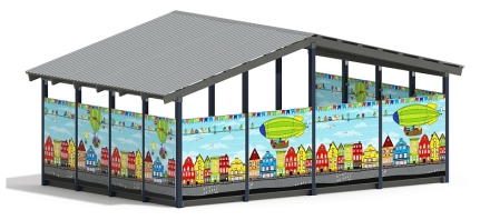 Теневой навес (Город) - МФ 70.6.4-01, фото 3