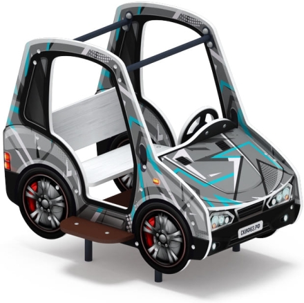 Машинка (серая) - Беседка машинка средняя - МФ 10.03.01-04.И1, фото 1