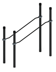 Воркаут ЛОВ 108 серый ВТ 102.03-03, фото 2