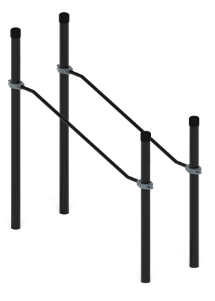 Воркаут ЛОВ 108 серый ВТ 102.03-03, фото 1