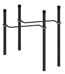 Воркаут ЛОВ 108 серый ВТ 102.03-03, фото 4