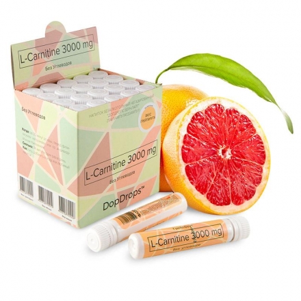 L-Carnitine 3000мг 25мл Грейпфрут, фото 2