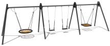 Качели 04070 с подвесами металлические комбинированные