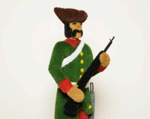 Топиари Композиция гусары, Ярополк и Светозар - газон Eco, h=180 см