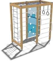 Детский спортивный комплекс Аквамарин Fairytale СРО101.00.1.2 для улицы