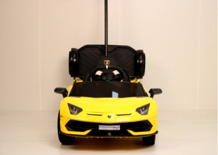 Электромобиль Lamborghini Aventador SVJ (Желтый) A333MP-A, фото 2