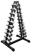 Гантель Barbell 9 кг неразборная фитнесс хром