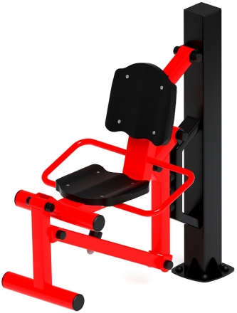 Флекс (красный) - Уличный тренажер - СТ 020-11.И1, фото 4