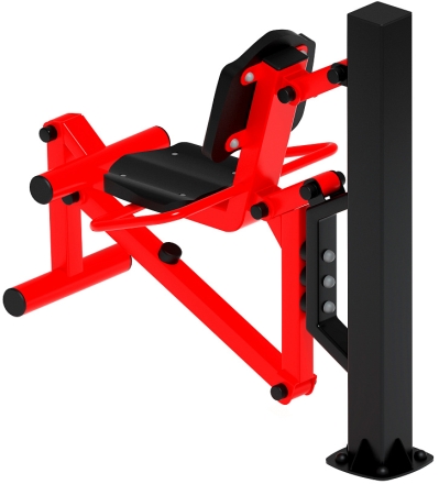 Флекс (красный) - Уличный тренажер - СТ 020-11.И1, фото 2