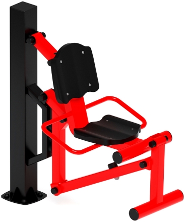 Флекс (красный) - Уличный тренажер - СТ 020-11.И1, фото 1