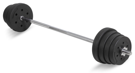 Гриф 25 мм. Прямой 1,2 м. до 120 кг. VictoryFit VF-S2512S120, фото 4