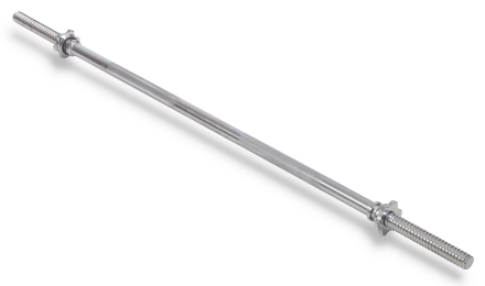 Гриф 25 мм. Прямой 1,2 м. до 120 кг. VictoryFit VF-S2512S120, фото 1