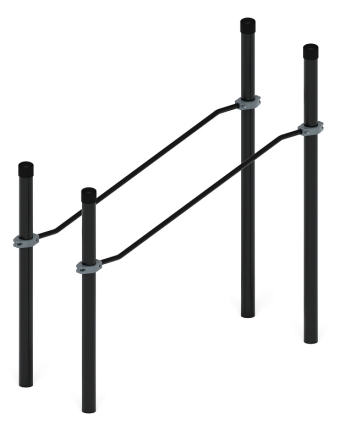 Воркаут ЛОВ 89 серый ВТ 101.03-03, фото 2